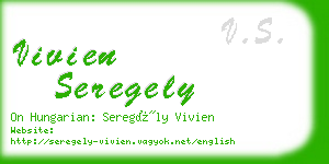 vivien seregely business card